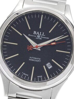 BALLWATCH Fireman NM2188C-S3-BK Date black Dial Automatic Men's Watch_918521